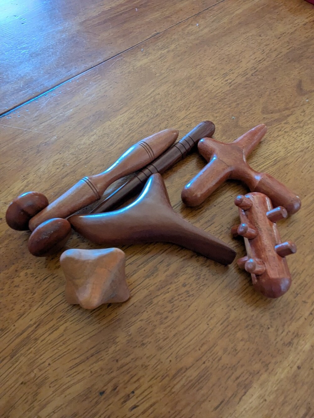 Handcrafted Wooden Massage Tools - Picture 3 of 3